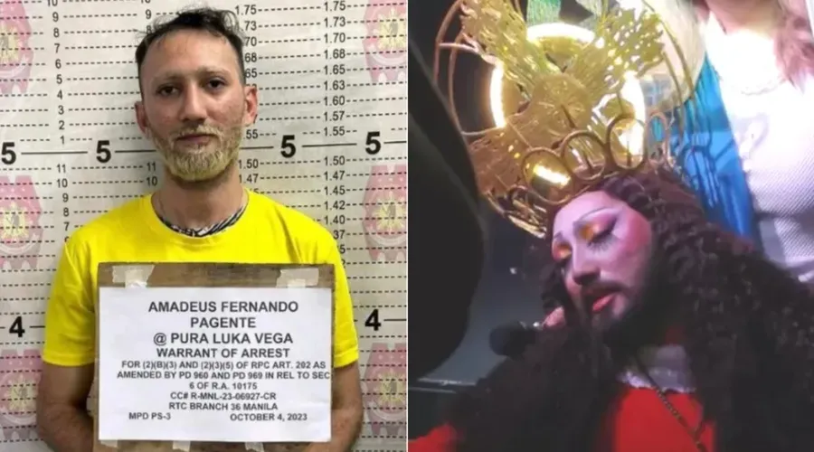 Artista foi preso após denúncias feitas por católicos por blasfêmia