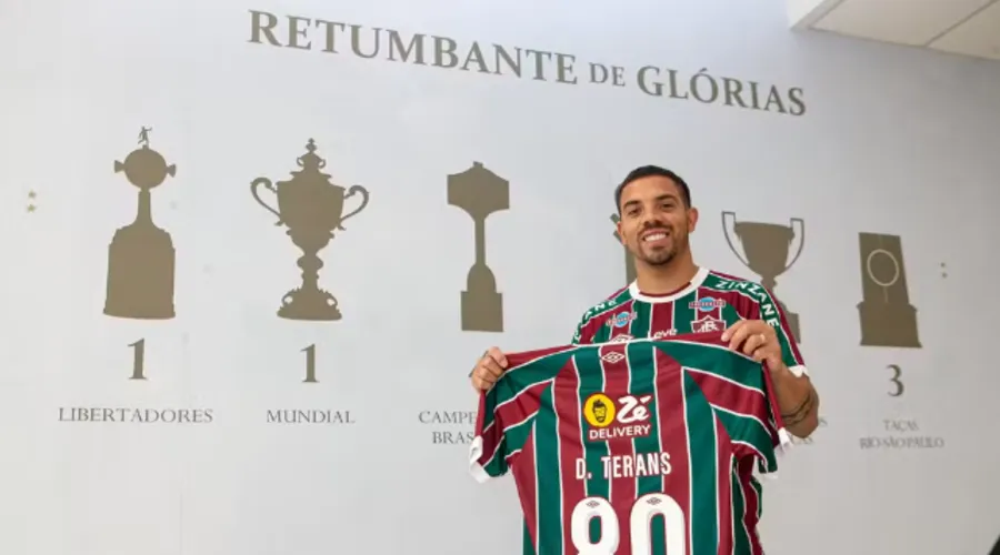 Imagem ilustrativa da imagem Fluminense anuncia a contratação de David Terans