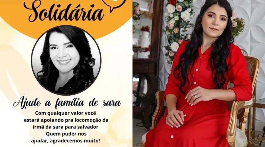 Sara Mariano, de 38 anos, estava desaparecida desde a noite de terça-feira (24)