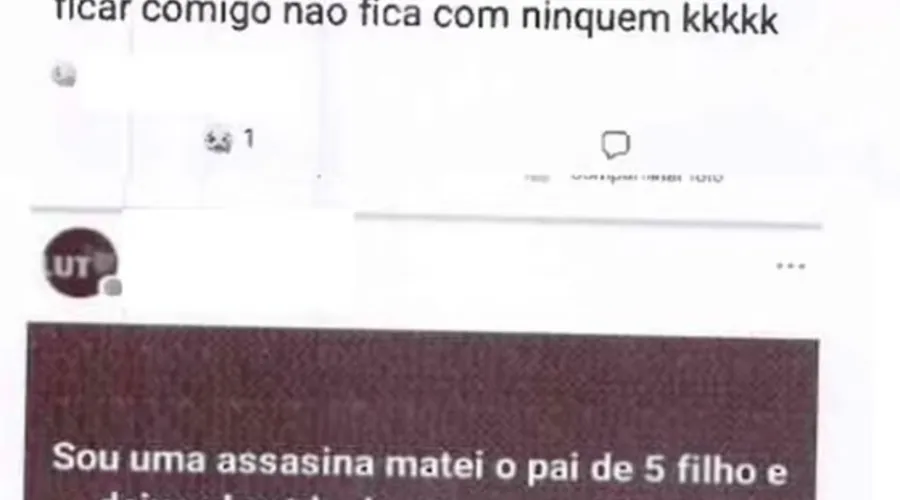 Mulher matou amante em Alagoas e postou confissão na internet