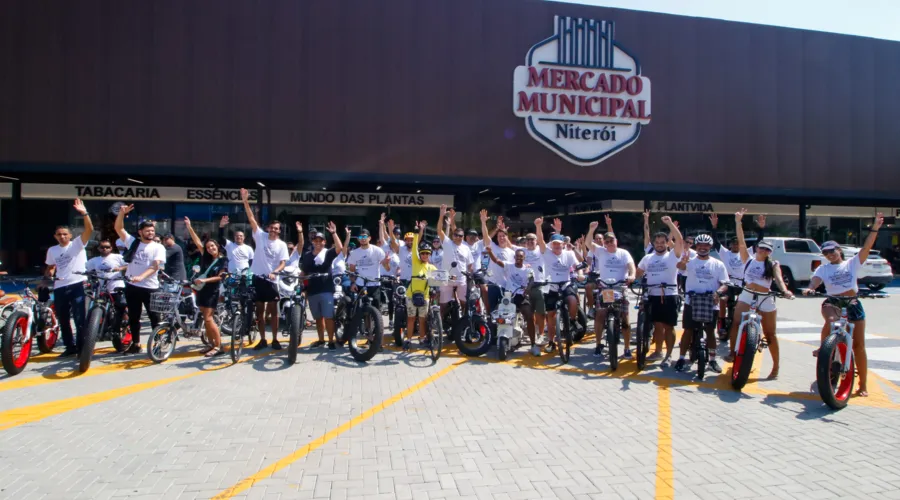 Niterói realiza evento de bikes para a concientização do meio ambiente.