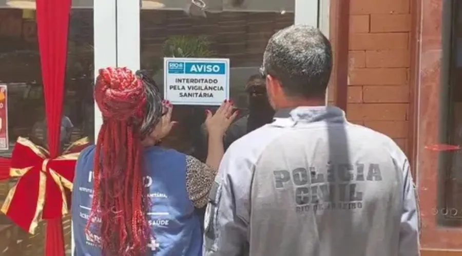 Restaurante de shopping é fechado pela Vigilância Sanitária do Rio