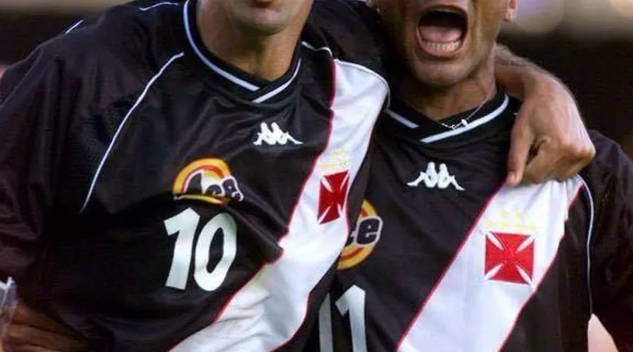 Edmundo e Romário viveram momentos conturbados no Vasco