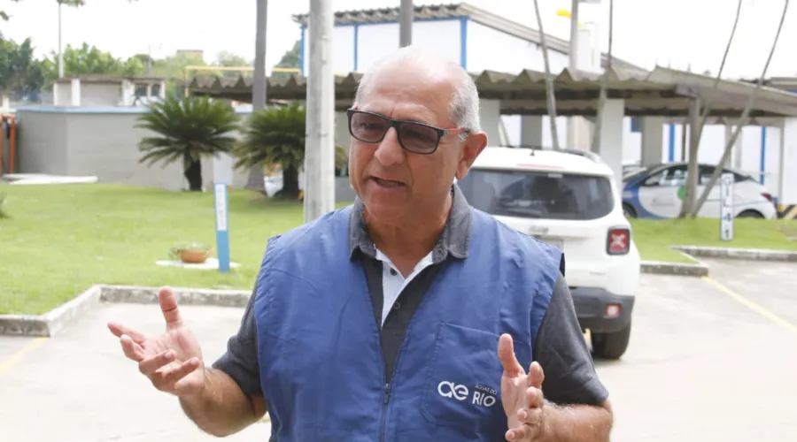 Diretor institucional da concessionária Águas do Rio, Sinval de Andrade