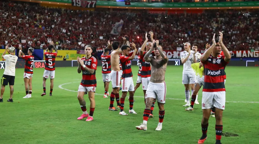 Flamengo fez sua estreia no Campenato Carioca na Arena Amazônia, em Manaus