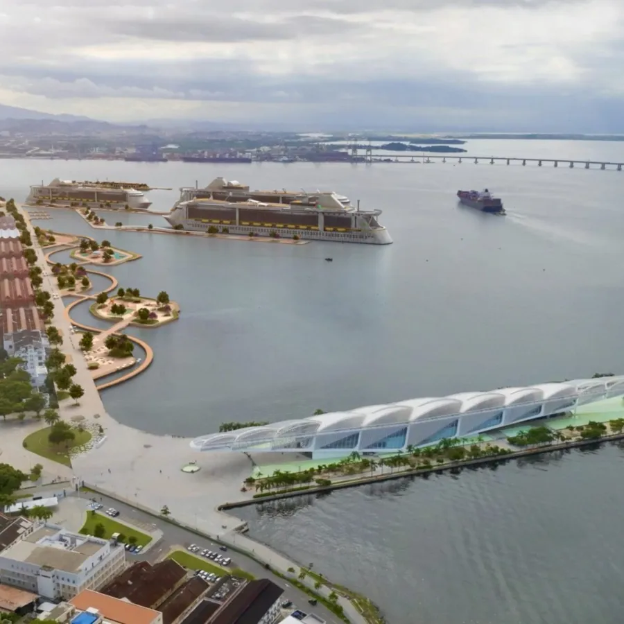 O projeto do Parque do Porto, atualmente em negociação com o governo federal