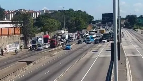 Motoristas se assustaram com ação policial