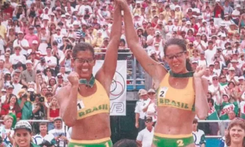 Jackie e Sandra, ouro olímpico em Atlanta (1996)