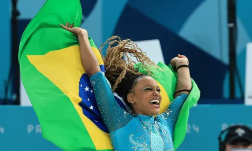 Rebeca Andrade conquistou sua sexta medalha em Olimpíadas