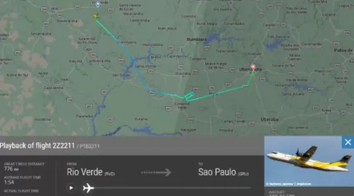 Imagem ilustrativa da imagem Mais um! Avião da Voepass é forçado a pousar por falha técnica