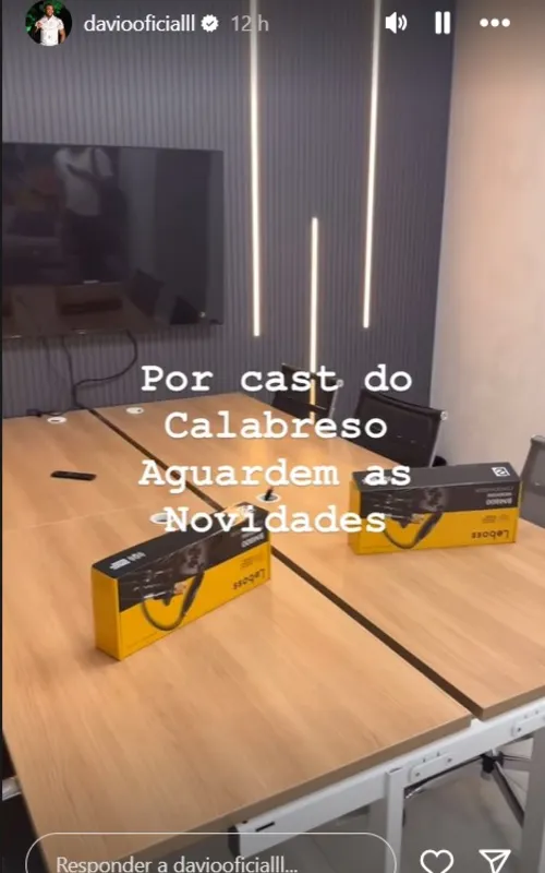 O erro de digitação do artista foi motivo de piada nas redes sociais