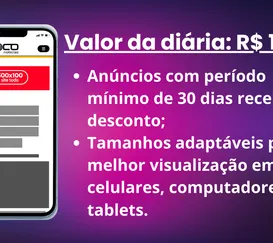 Veja os melhores espaços para anunciar no jornal