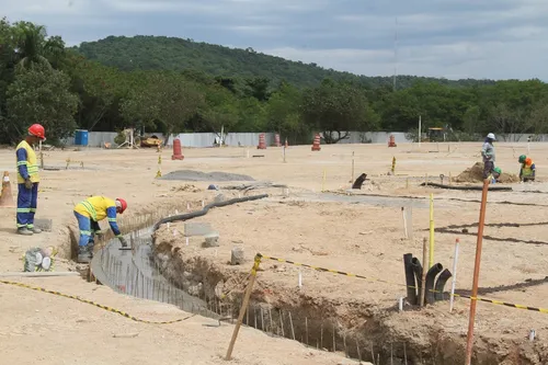 As obras começaram em julho deste ano