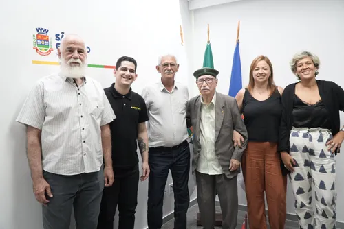 Autoridades participaram do encontro no gabinete