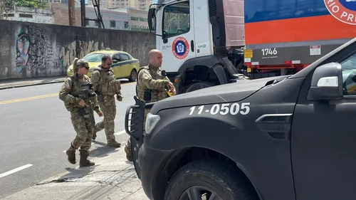 Policiais da Core fizeram perícia no local