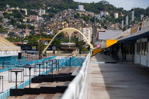 Camarote Mar tem a maior varanda da Sapucaí - Péricles Cutrim - Enfoco