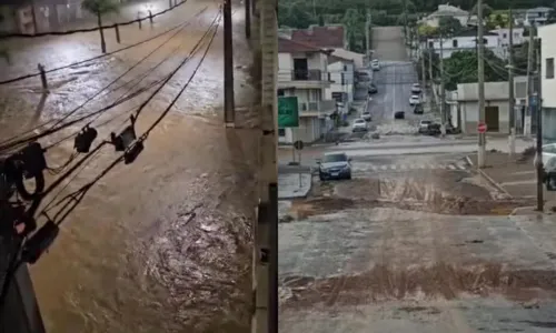 Aproximadamente 1.725 pessoas foram afetadas pelas chuvas