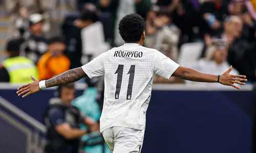 Rodrygo marcou um golaço no segundo tempo