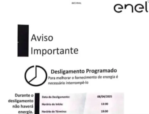 O falso comunicado