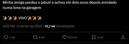 Publicação viralizou com internautas relatando experiências semelhantes com animais da mesma espécie