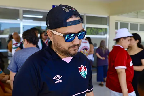 Wellington, filho de Sérgio, estava com o pai no Maracanã