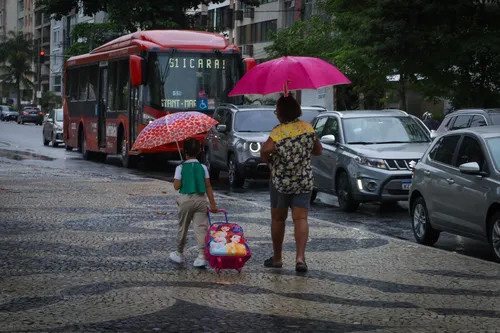 Tempinho chuvoso muda a 'paisagem'