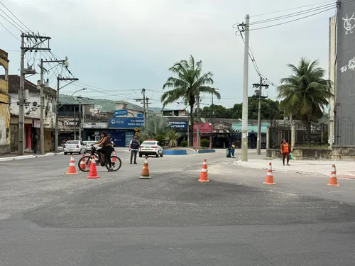 As alterações no trânsito são por conta das obras do MUVI