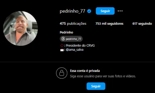 Após enxurrada de críticas, Pedrinho fechou o perfil nas redes sociais