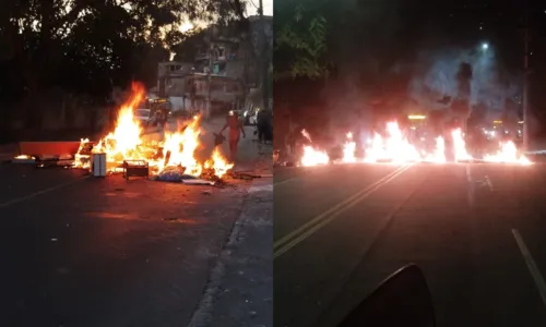 Estradas da Cachoeira e da Garganta foram alvos de protesto por falta de luz