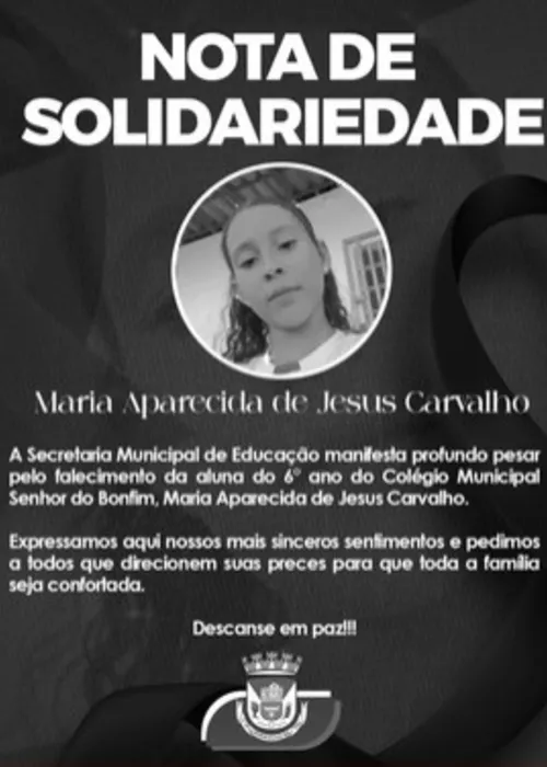 Nota da Secretaria Municipal de Educação