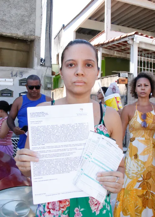 Jeicikelly Rosário, moradora da Rua Ari Barroso