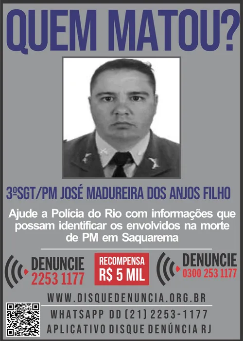 Cartaz  do disque denúncia