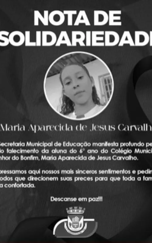 Nota da Secretaria Municipal de Educação