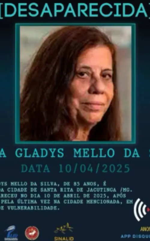 Atriz teria desaparecido após ser vista pela última vez no interior de Minas Gerais