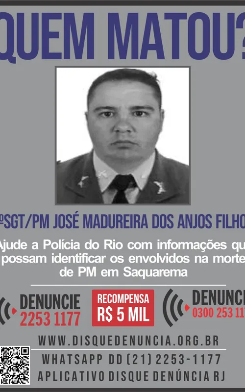 Cartaz  do disque denúncia