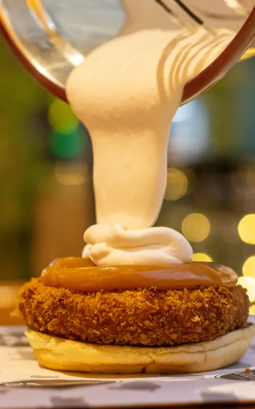 Hambúrguer de banoffee promete ser atração no Mercado Municipal de Niterói