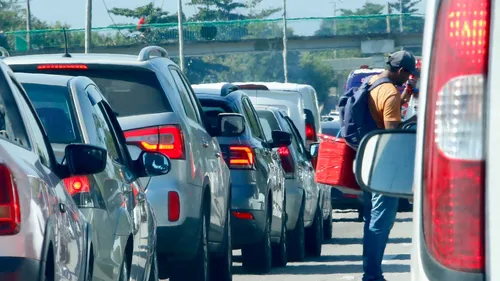 Engarrafamento chegou até 10 quilômetros por causa do acidente