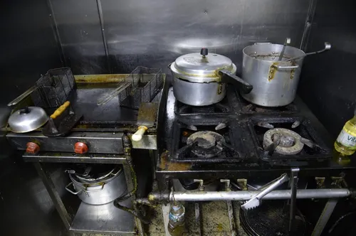 Más condições de higiene chamaram atenção dos fiscais