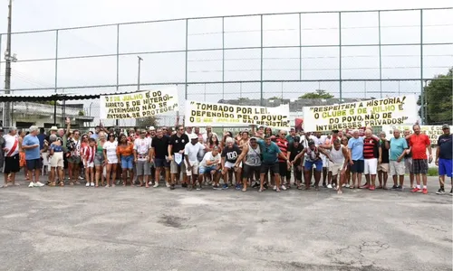 Moradores, atletas, sócios e lideranças se reuniram neste domingo (23)