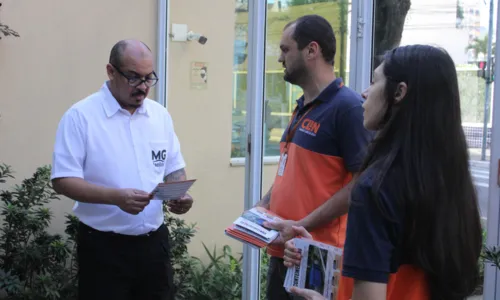 Equipes da Clin estão fazendo visitas aos condomínios para explicar as novas regras