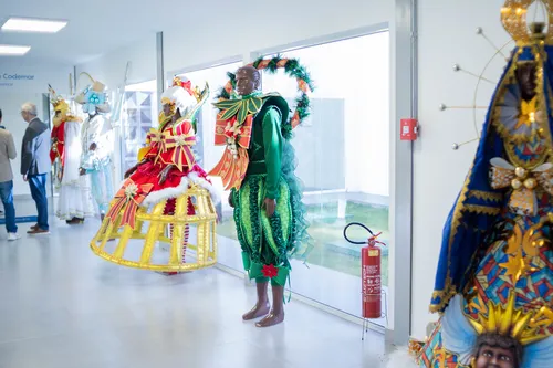 Alegorias, figurinos e performances inspiradas na cultura nacional