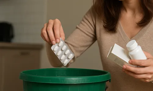 O descarte incorreto de medicamentos prejudica o meio ambiente e pode colocar em risco a vida de catadores