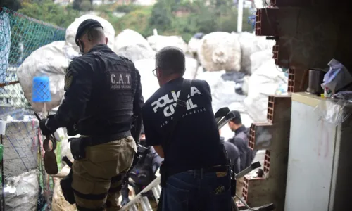Operação foi conjunta entre a Prefeitura de Niterói e a Polícia Civil