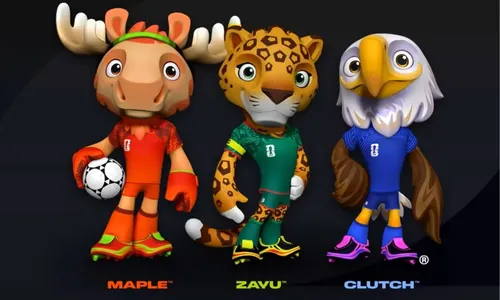 Mascotes da Copa do Mundo de 2026