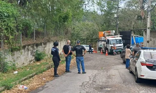 Ação contou com apoio da Polícia Civil, do Instituto Estadual do Ambiente (Inea), da concessionária Águas de Niterói e da Prefeitura da cidade