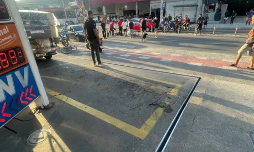 O acidente chegou a interditar o trânsito na região