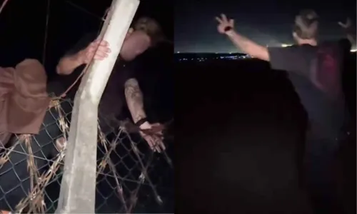 Jovens invadiram aeroporto durante a madrugada