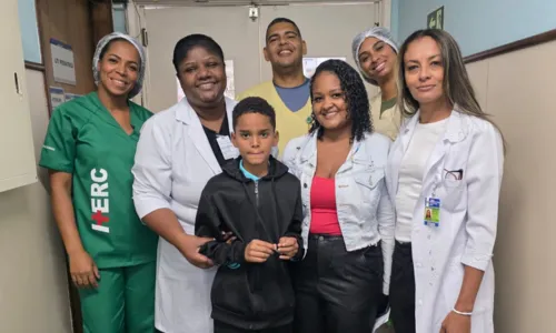 Thales Miguel, de 11 anos, teve alta nesta sexta-feira (18)
