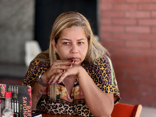 A vendedora Roberta Cabral, de 40 anos