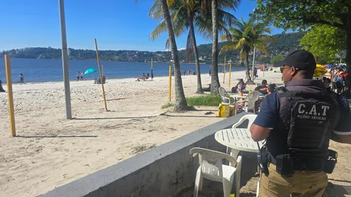 A operação manteve o fluxo seguro nas orlas das praias